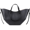 Crossbody Tas van Leder met Dubbelen Handvatten