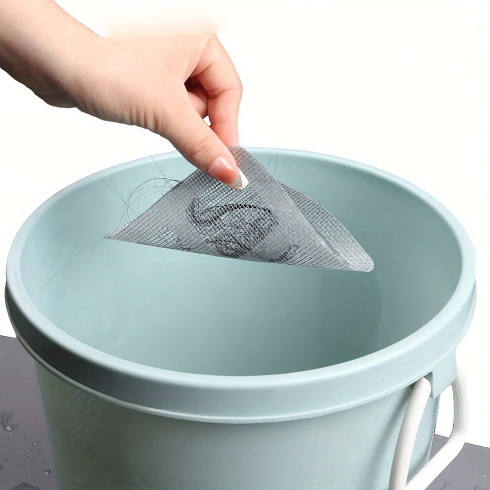 20+10 Gratis | Afvoerfilter-patches – Hygiënische wegwerp-haarvangers met waterdichte lijm
