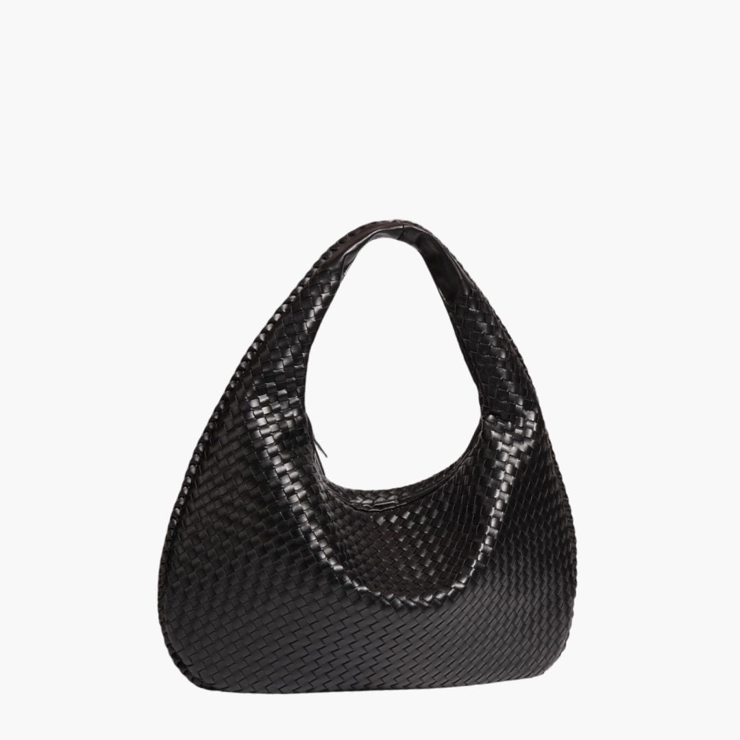 Sienna - Minimalistische Vegan Leren Hobo Tas