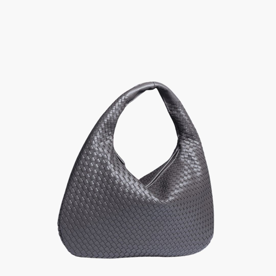 Sienna - Minimalistische Vegan Leren Hobo Tas