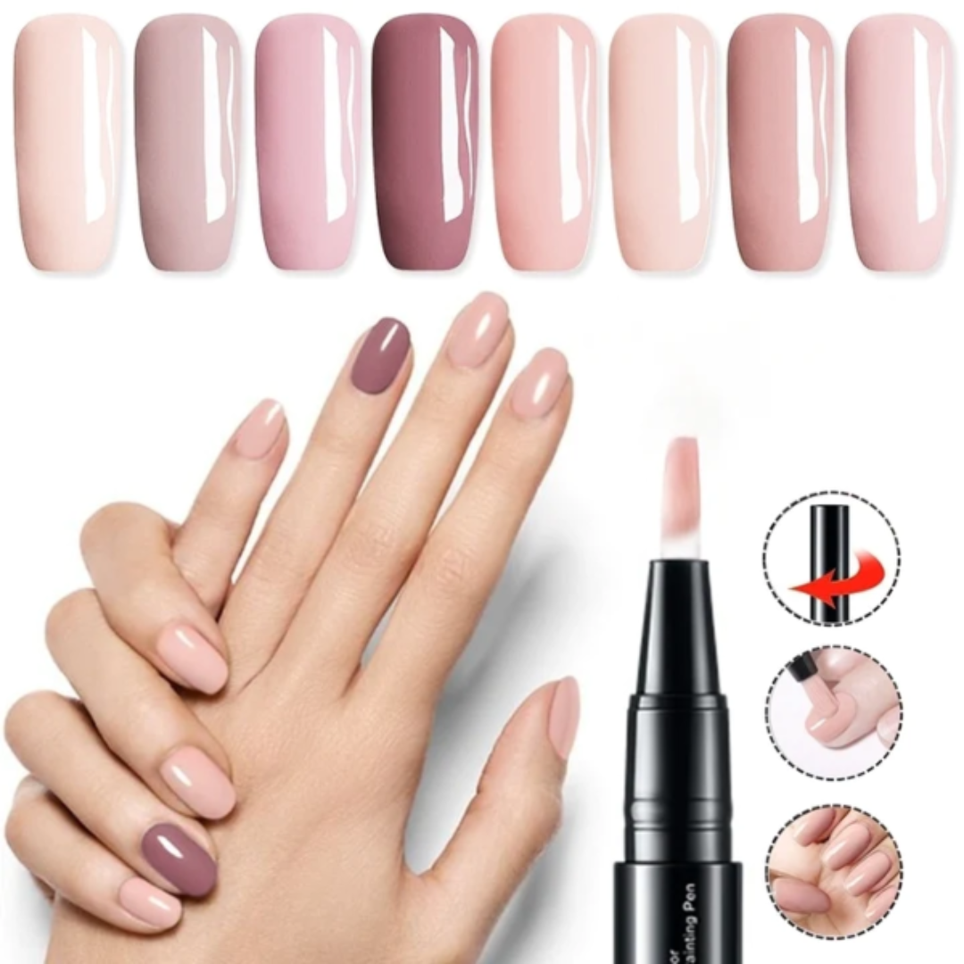 NailFlex™ - Ontwerp met vertrouwen heldere en verbluffende nagels (set van 4)