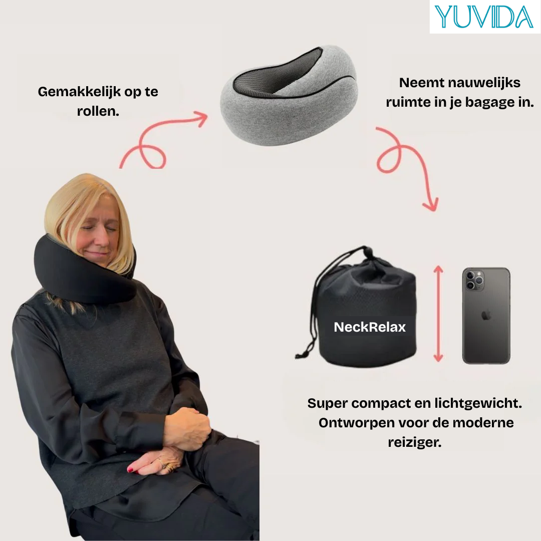 NeckRelax- 360 Orthopedisch Nekkussen | 50% KORTING