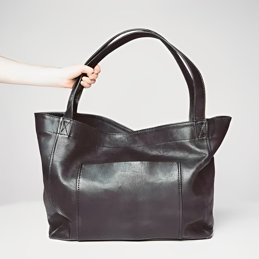 Livia- Vintage oversized schoudertas voor dagelijks gebruik