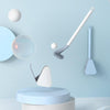 ScrubEase | zachte rubberen toiletborstel met lange steel | 50% KORTING