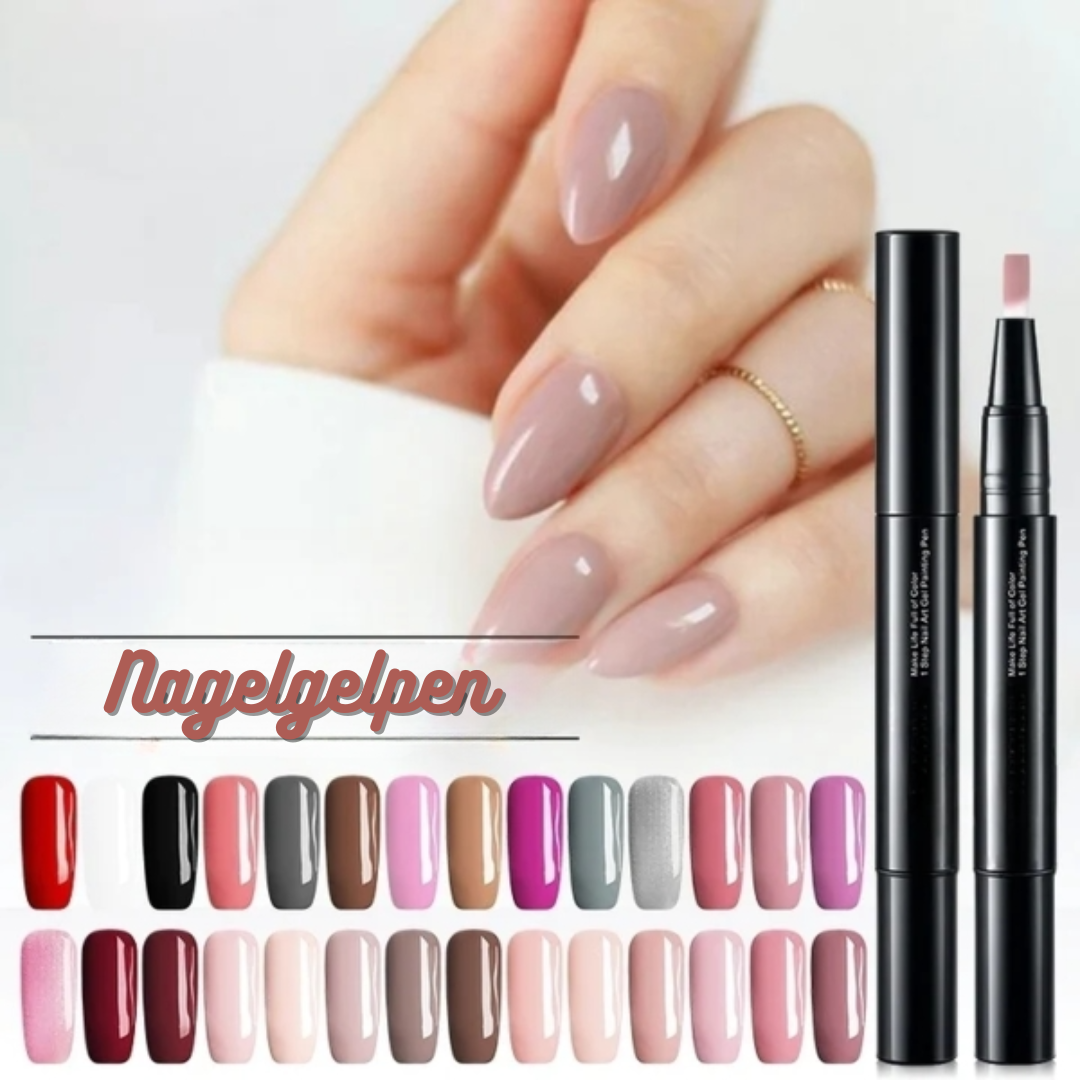 NailFlex™ - Ontwerp met vertrouwen heldere en verbluffende nagels (set van 4)