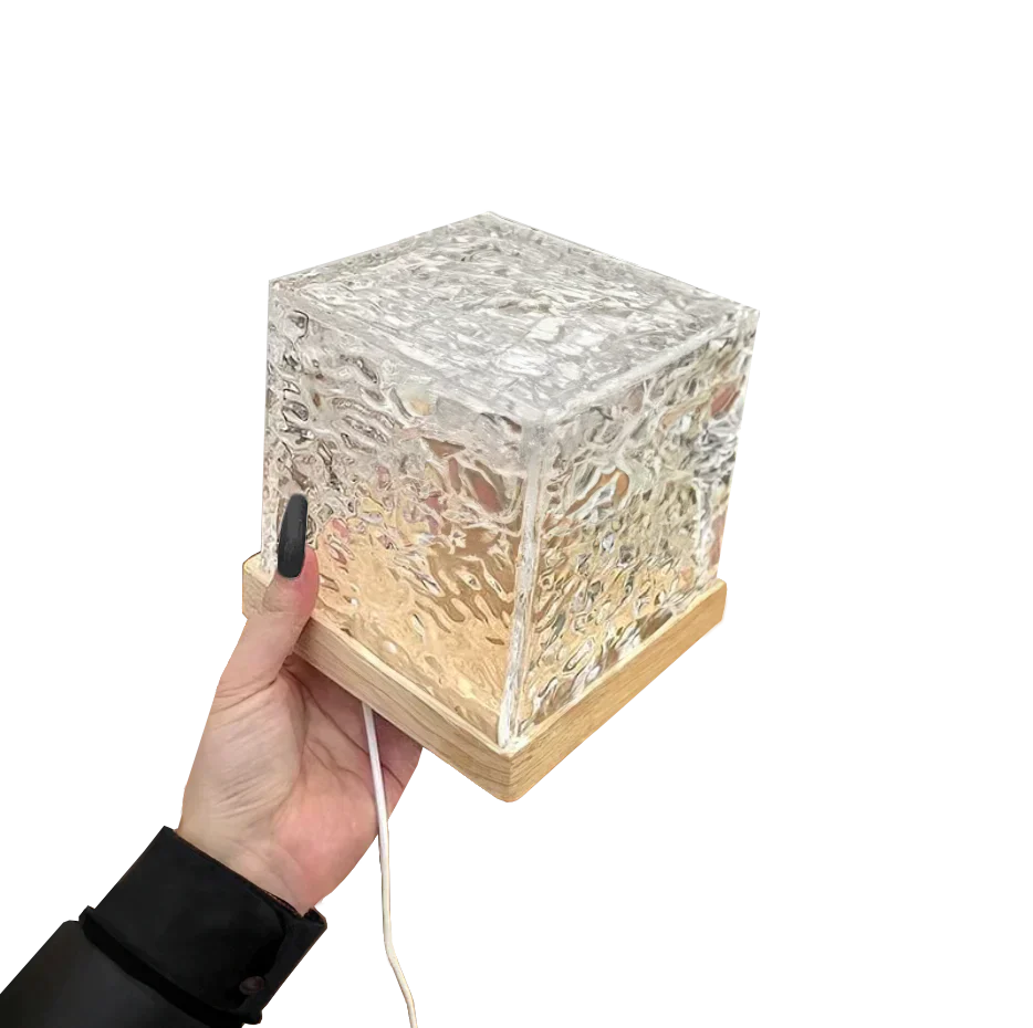 Aqua-Cube Lamp™ | Waan je diep in de zee en geniet van sereniteit en rustgevende kleurgolven