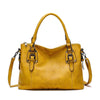 Anna - Vintage vegan leren schoudertas
