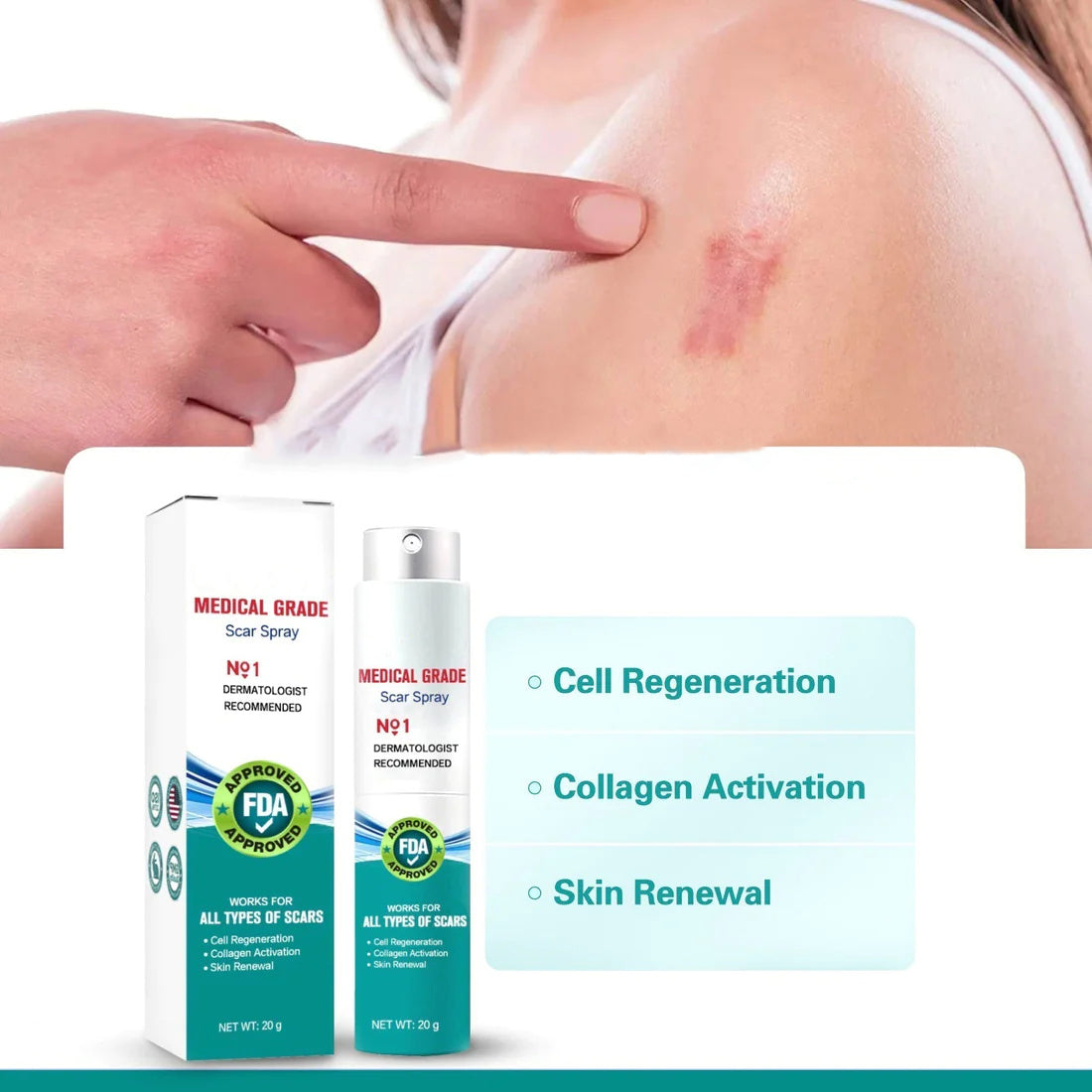 DermaSilk-Litteken Spray