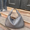 Sienna - Minimalistische Vegan Leren Hobo Tas