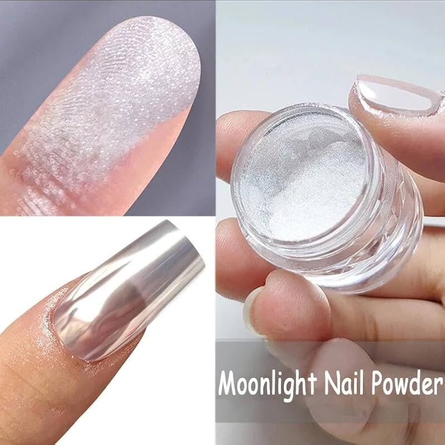 Glamora™ Chrome Poeder – spiegelglans voor elegante nagels