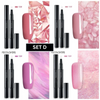 NailFlex™ - Ontwerp met vertrouwen heldere en verbluffende nagels (set van 4)