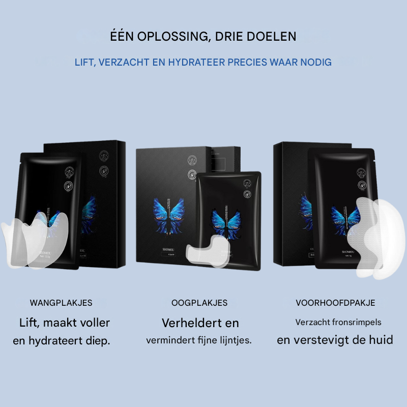 1+1 Gratis | LumièreLift™ Premium Skin Strips — Glad, Lifter en Revitaliseer onmiddellijk de natuurlijke uitstraling van uw huid