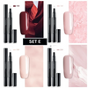 NailFlex™ - Ontwerp met vertrouwen heldere en verbluffende nagels (set van 4)
