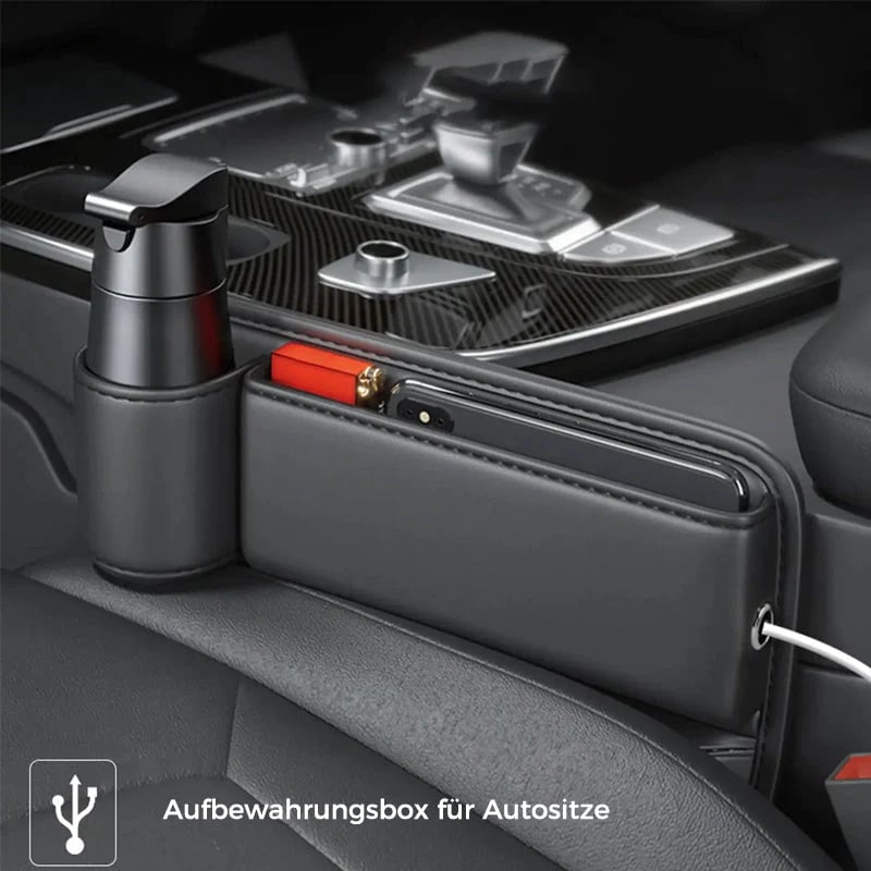 Iokone Munt Side Pocket Console Side Pocket Lederen Cover Auto Cup Houder Auto Voorstoel Organizer Mobiele Telefoon Houder Iokone Munt Side Pocket Console Side Pocket Lederen Cover Auto Cup Houder Auto Voorstoel Organizer Mobiele Telefoon Houder