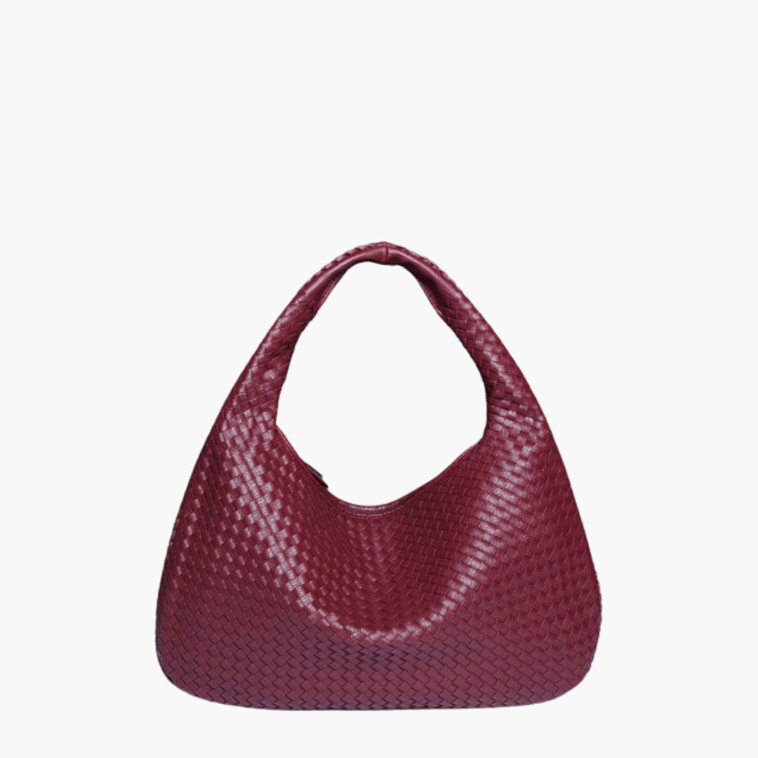 Sienna - Minimalistische Vegan Leren Hobo Tas