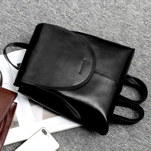 CityStyle Trendy Leren Rugzak voor Vrouwen - Stijlvol, Veelzijdig & Duurzaam