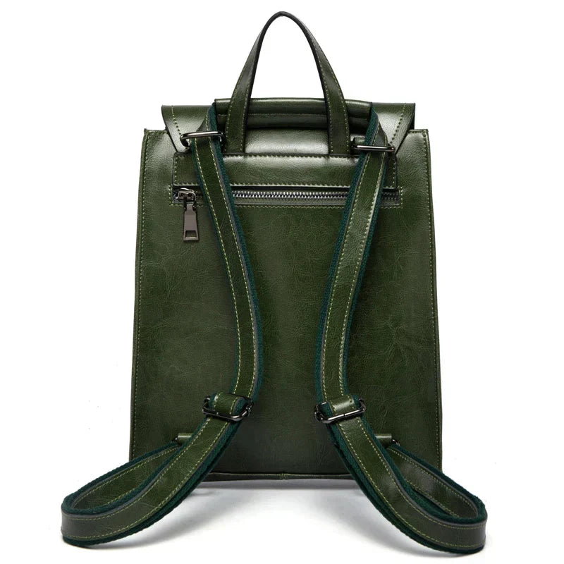 CityStyle Trendy Leren Rugzak voor Vrouwen - Stijlvol, Veelzijdig & Duurzaam
