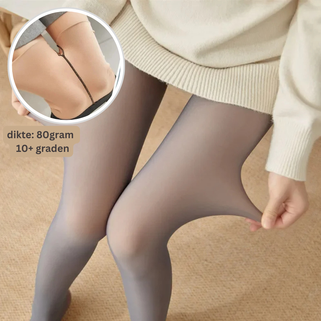 YV FuzzyPanty - Warme Fleece Gevoerde Panty | NU 1+1 Gratis