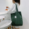 Elegante Corduroy Chic Handtas