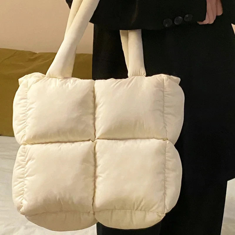 Frosted Elegance Winter Tote