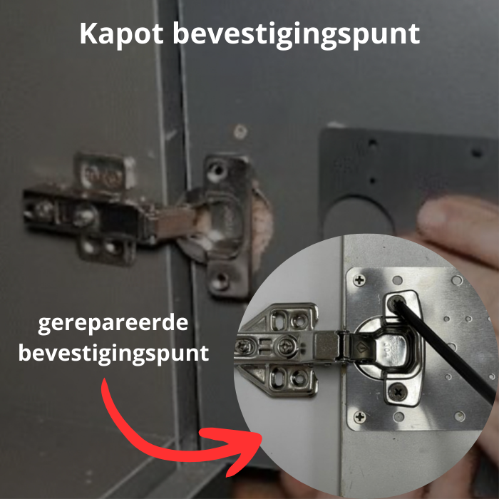 QuickFix™ Reparatie Set | Repareer Gemakkelijk En Snel Je Deuren!