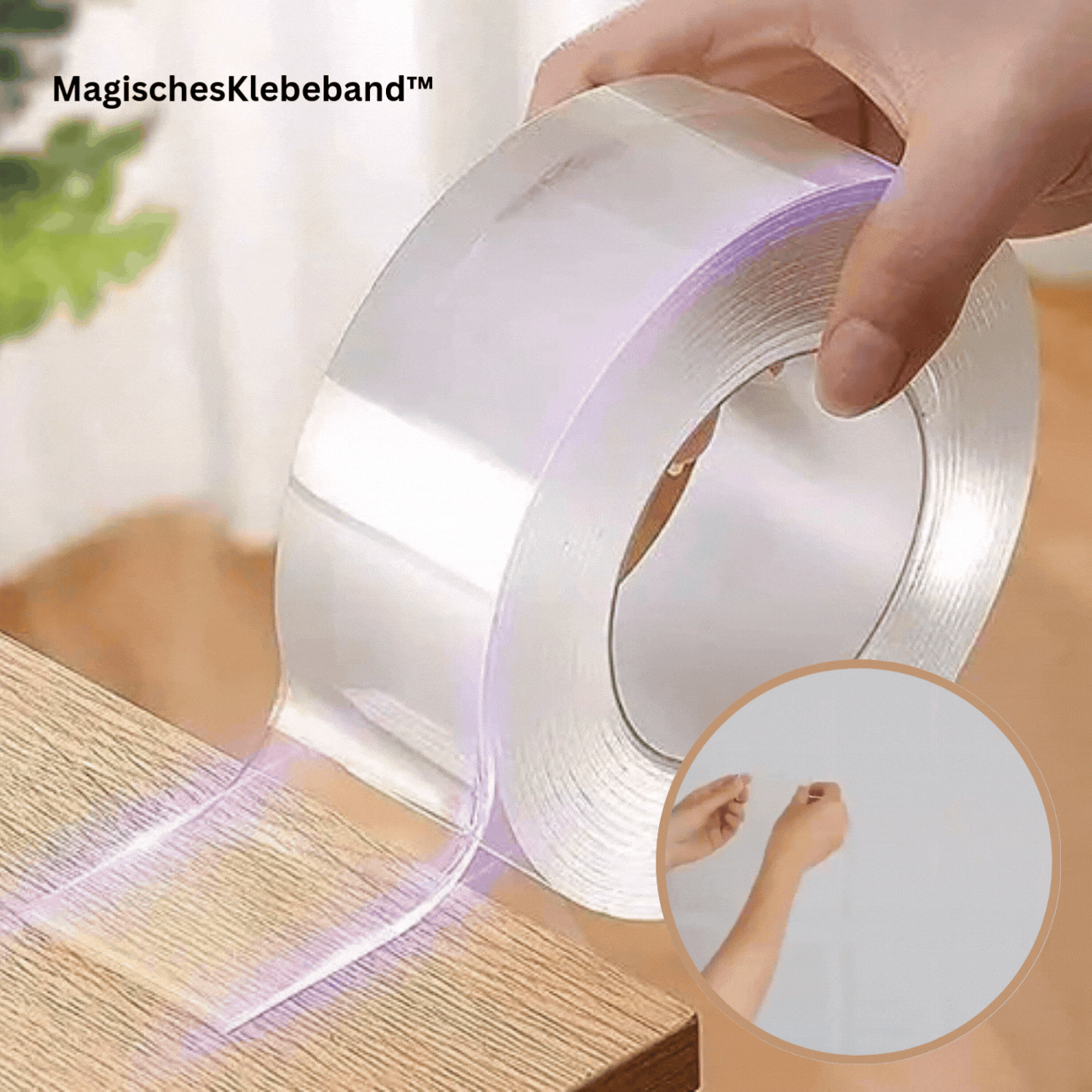 GripTape- Dubbelzijdige tape Nano Acryl | 1+1 GRATIS