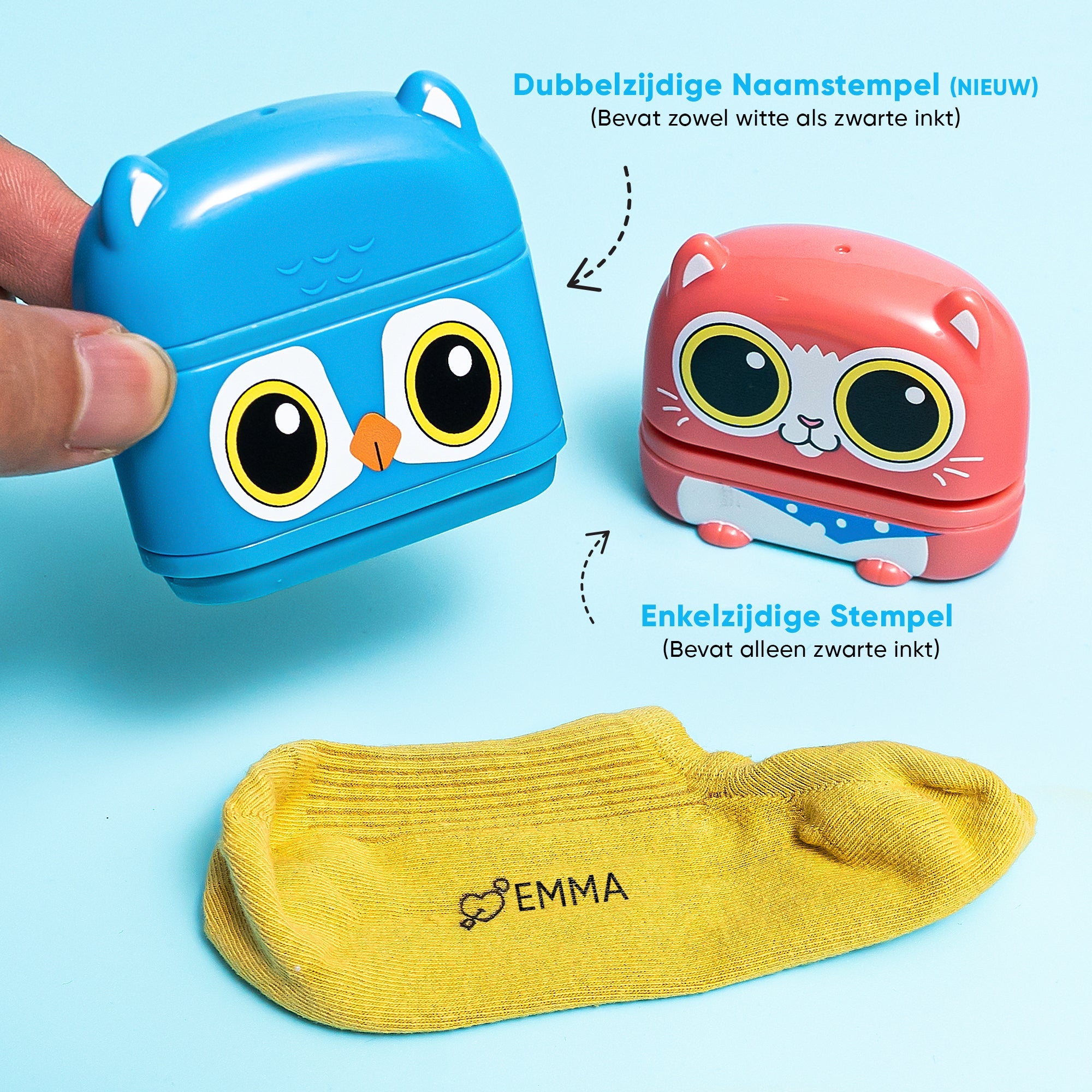 KiddoStempel™ - Aangepaste Naamstempel