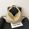 BohoCarry – Trendy Geweven Hobo Tas voor Dames
