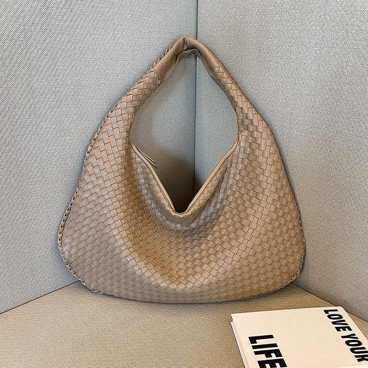 BohoCarry – Trendy Geweven Hobo Tas voor Dames