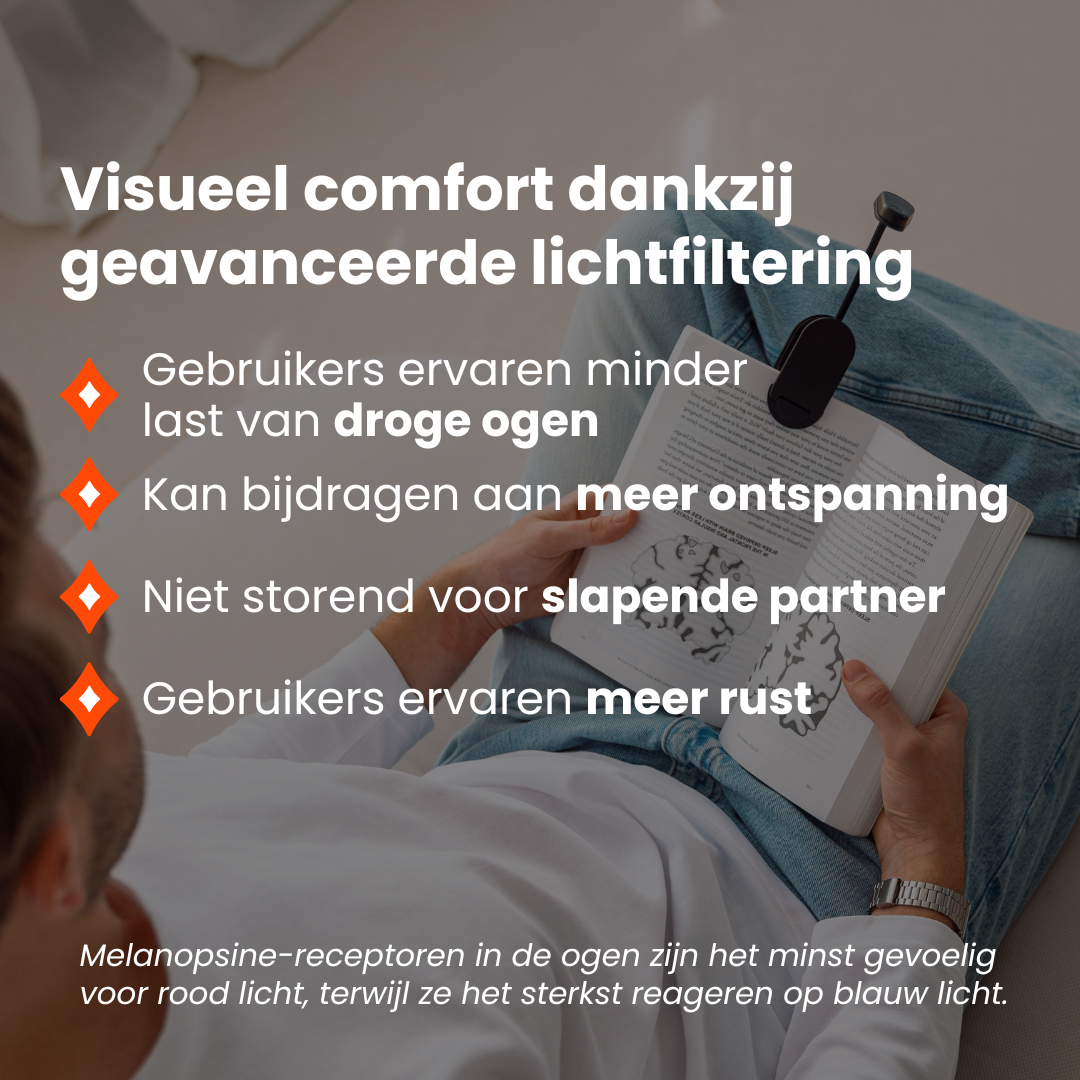 LumiRest™ Rood Lichttherapie Lamp