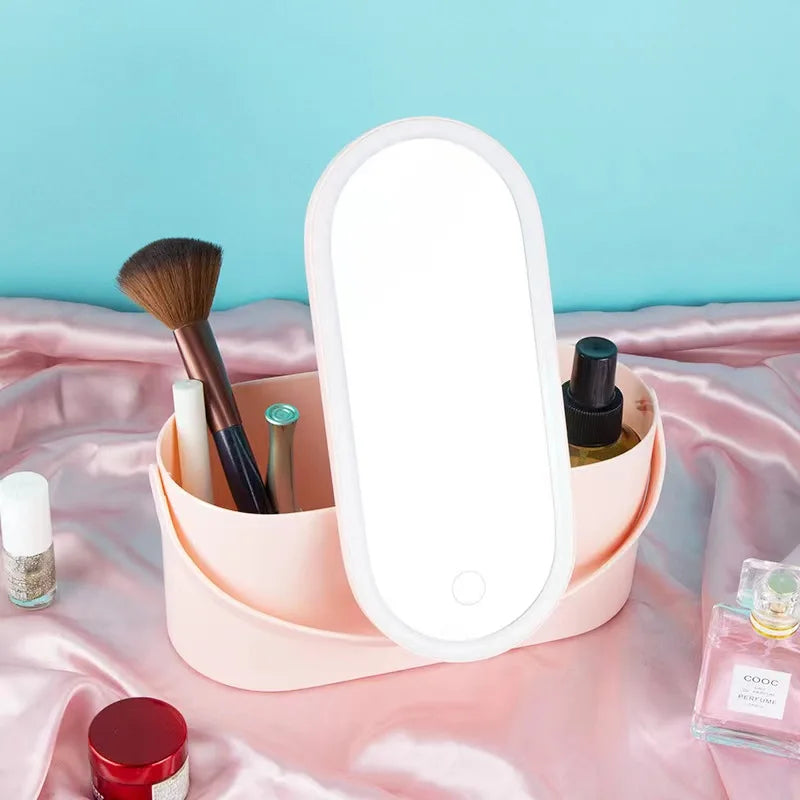 LumiCase - Organiseer je make-up met LED-verlichting| 50% KORTING