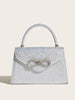 Sophie Gloed Satijn Avondclutch