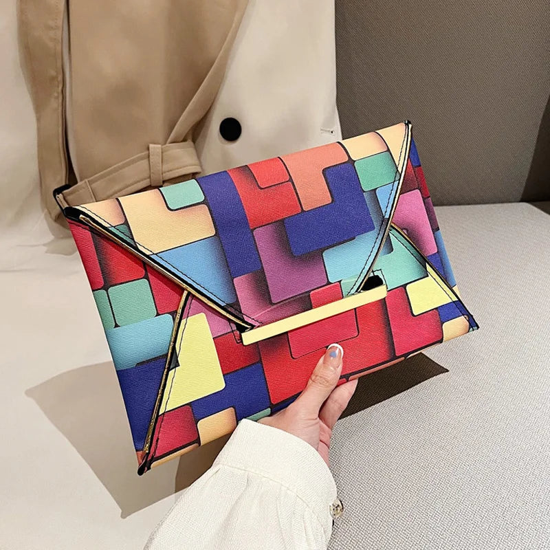 Lumière Regenboog Clutch