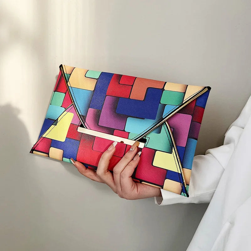 Lumière Regenboog Clutch