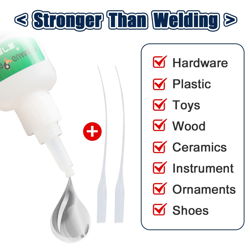 High Glue-  Hoge Sterkte Bond: Sterke en Duurzame Reparatie | 50% KORTING