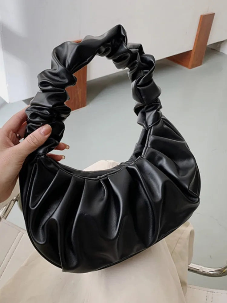 ChicElegance Plissé Handtas