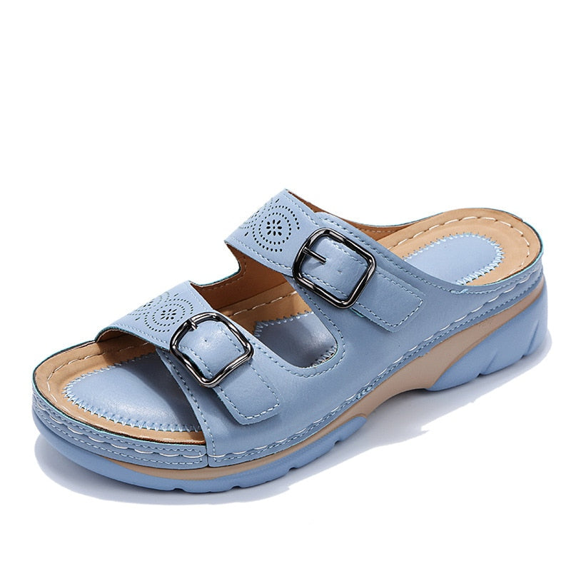 Indy™ - Orthopedische Sandalen Met Gesp (50% KORTING)