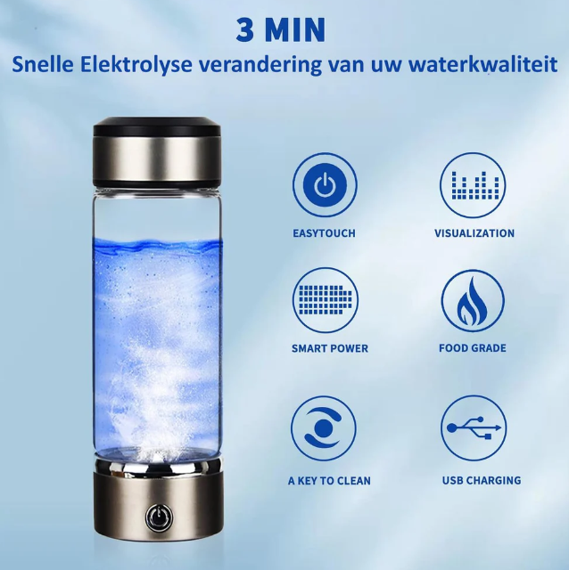 AquaBoost™ - Gezonde Hydrogen Water Bottle