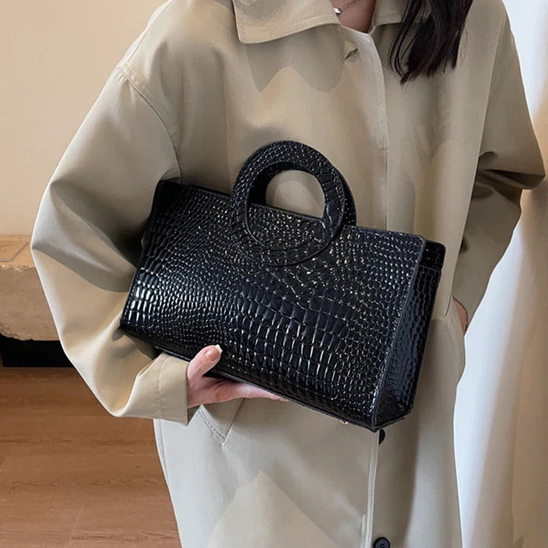 LuxaCroco Luxe Crocodile Handtas