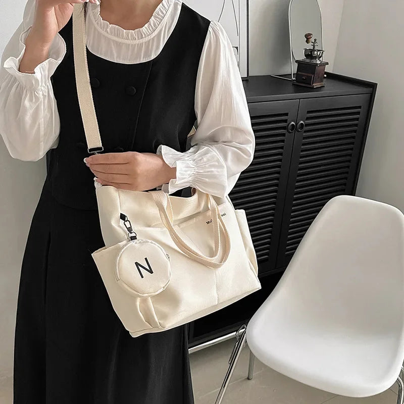 LuxeTrend Canvas Crossbody Tas