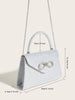 Sophie Gloed Satijn Avondclutch