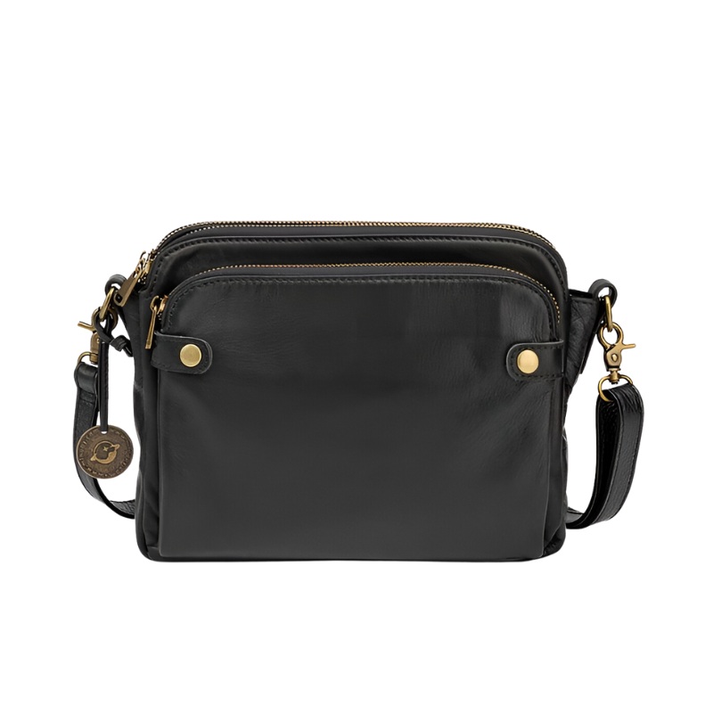 UrbanCraft - Luxe Leren Crossbody Schoudertas voor Stijl en Functionaliteit