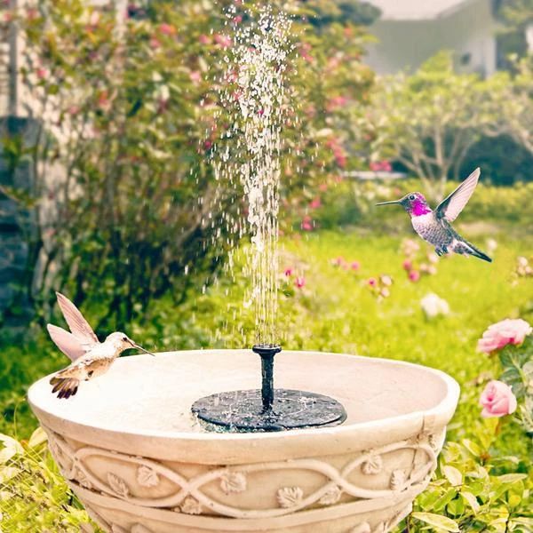 YV Solar Fountain™ | Creëer een leuke sfeer in de tuin!