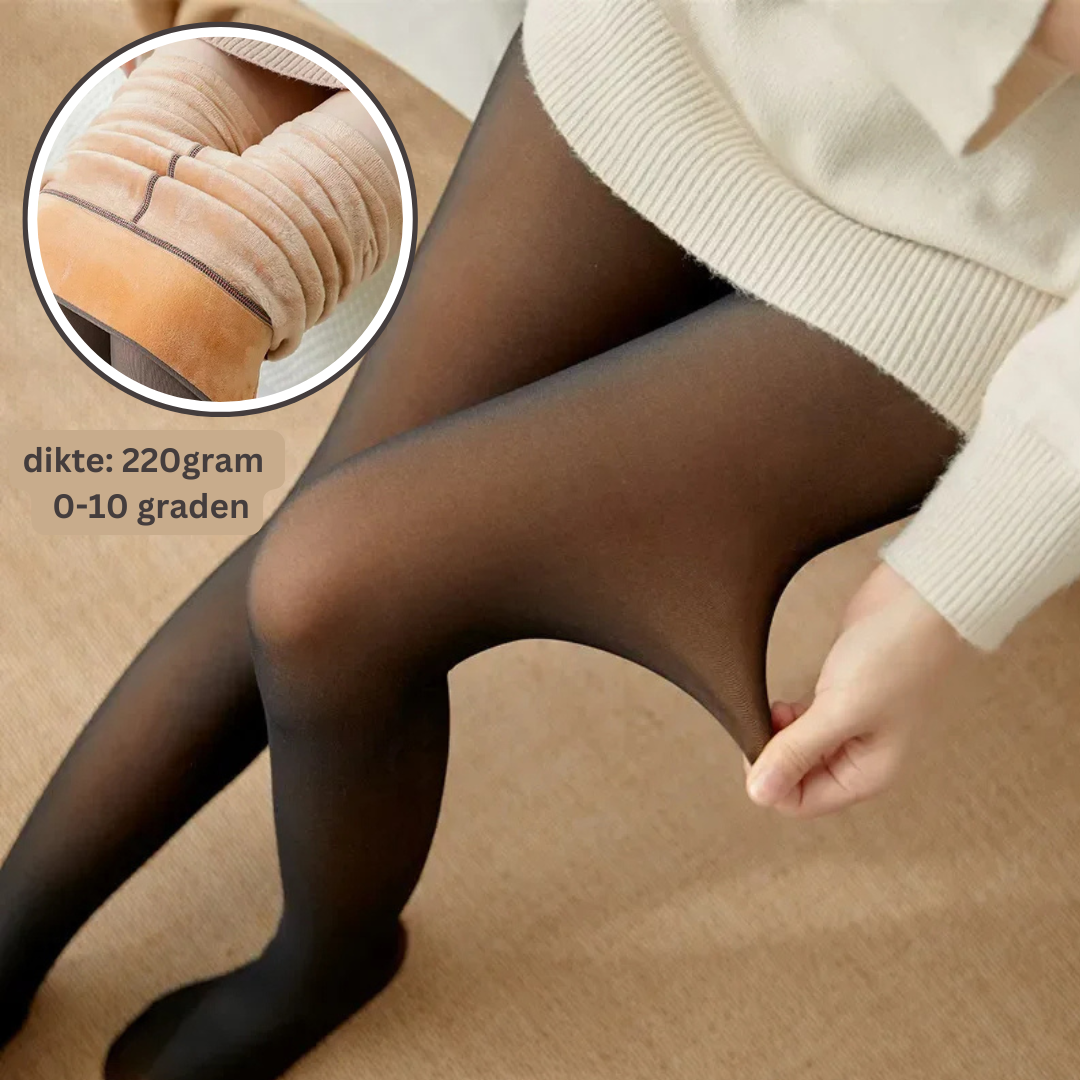 YV FuzzyPanty - Warme Fleece Gevoerde Panty | NU 1+1 Gratis