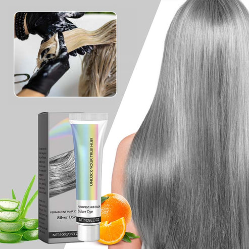 SilverGlow- haarverfcrème smokey grey | 1+1 GRATIS