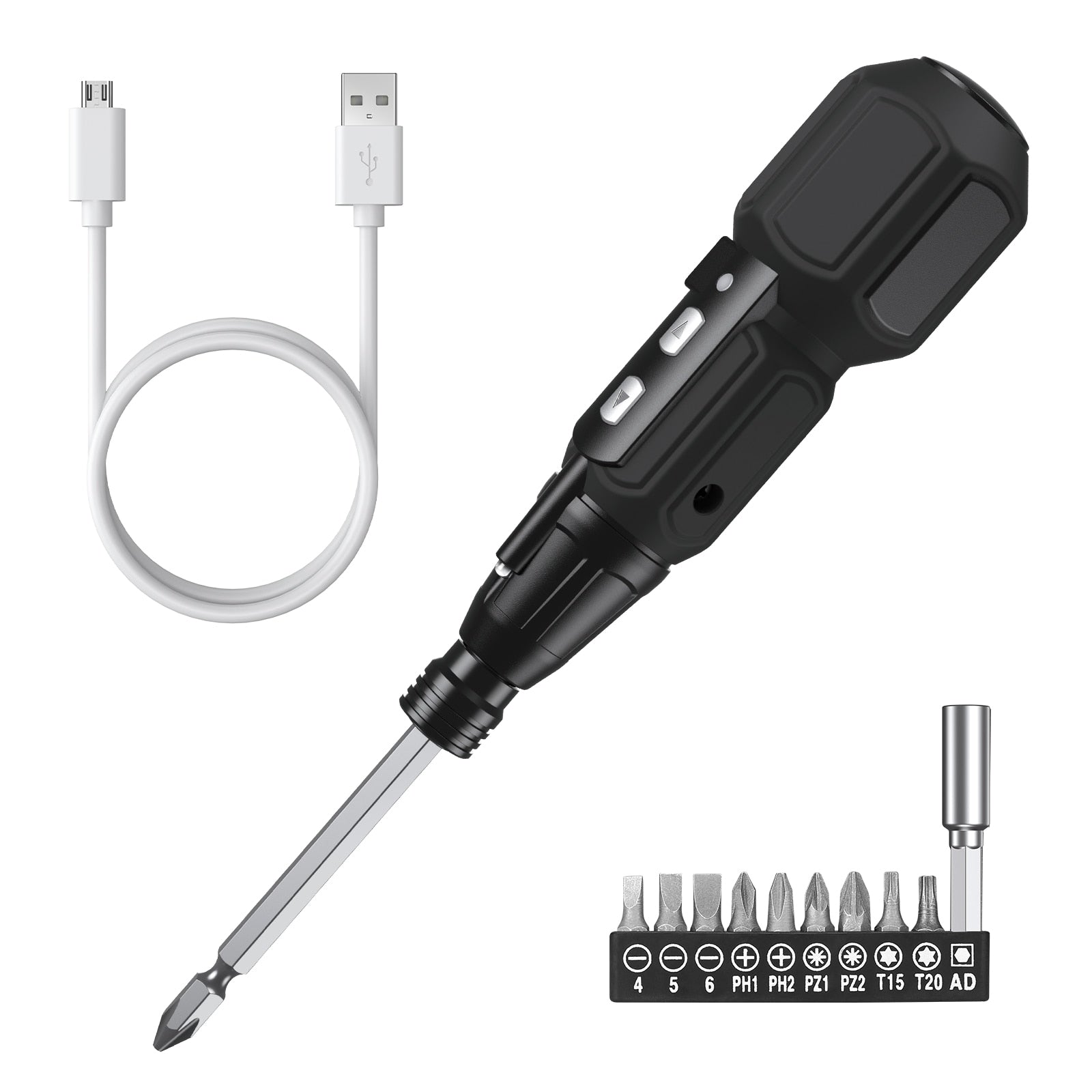 Torquix-  Oplaadbare elektrische schroevendraaierset met LED-lampje | 50% KORTING
