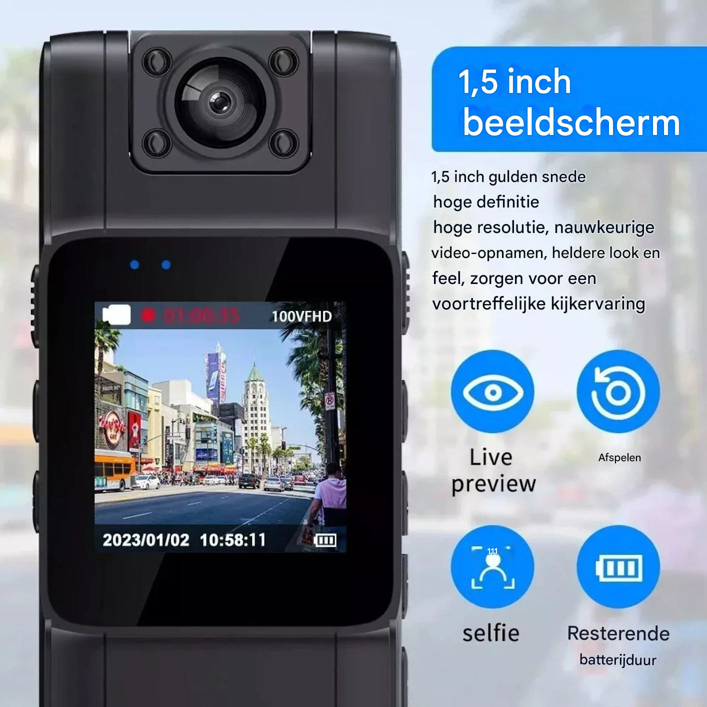 WatchGuard™ 4K | De camera die je beschermt, dag en nacht