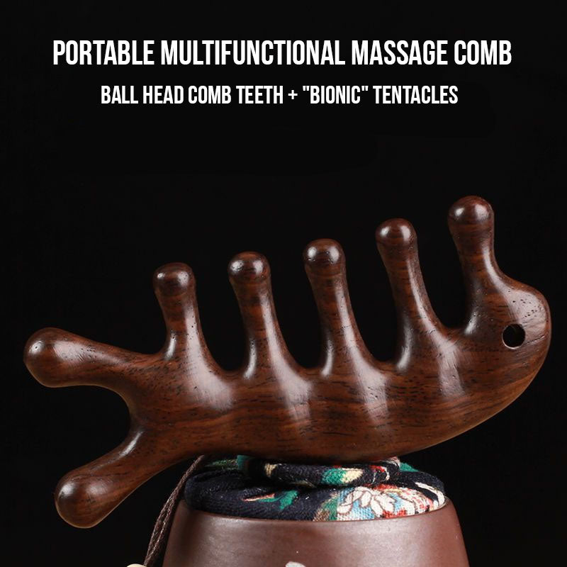 Comby - Houten massagekam | 50% KORTING