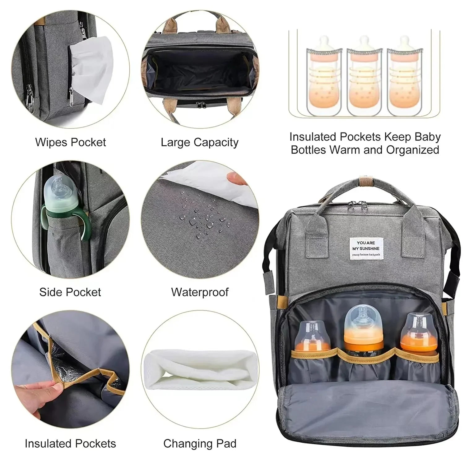 MammieBag- Draagbaar Babybed Reizen