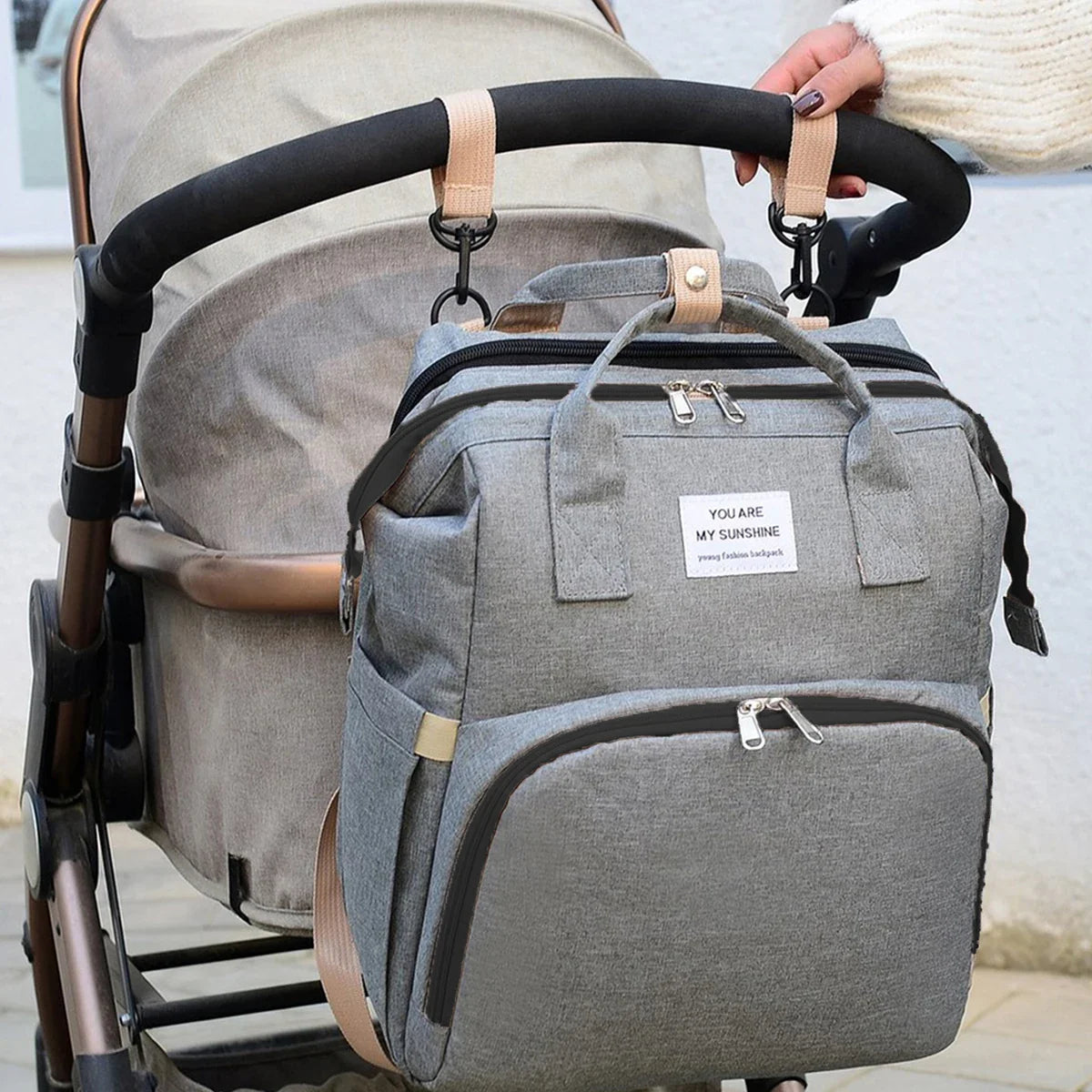 MammieBag- Draagbaar Babybed Reizen